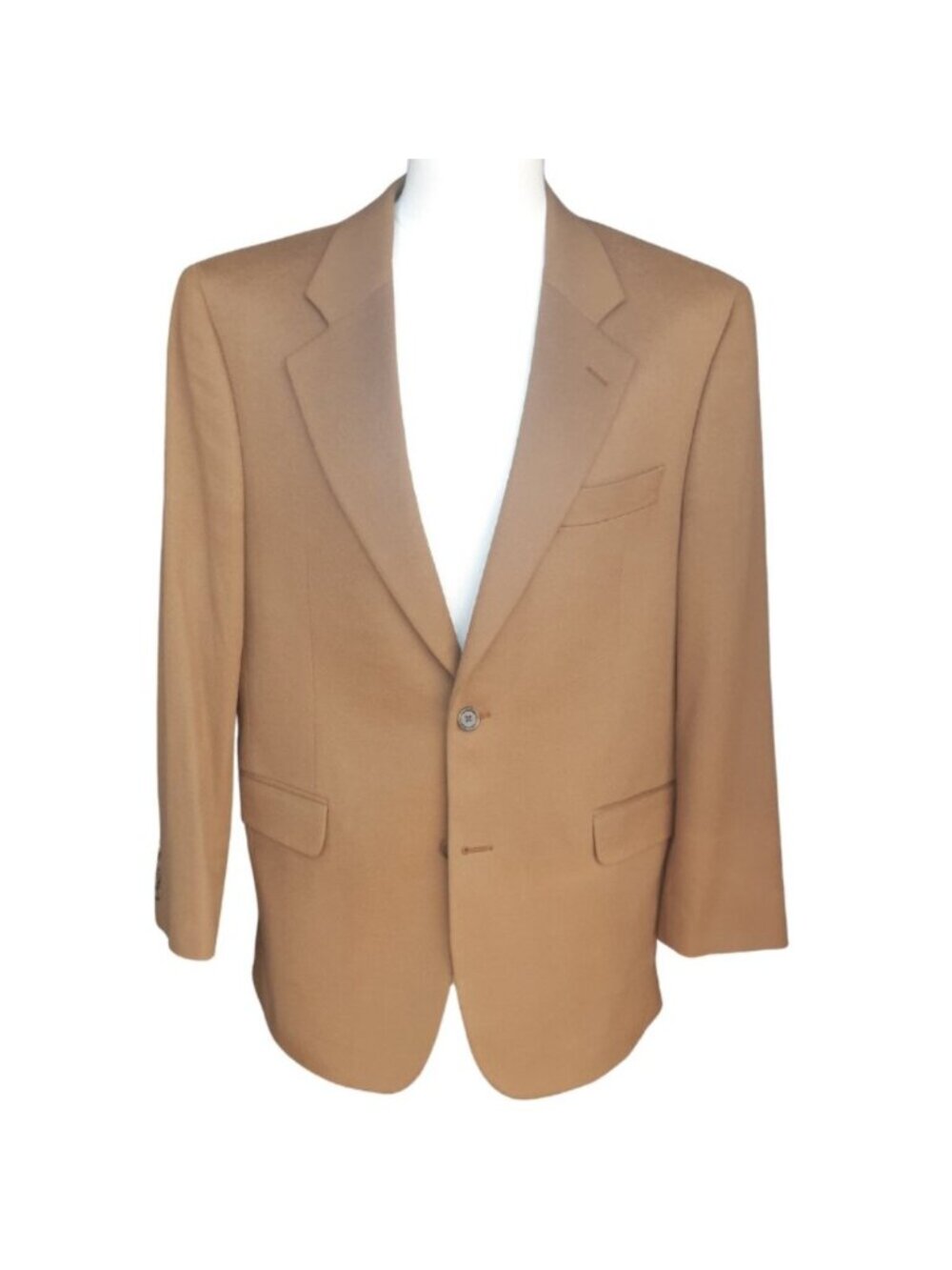 Jack Victor 100% Cashmere Fabric by Loro Piana 2 Button Blazer